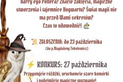 Brown and White Illustrated Magical Birthday Invitation - 1