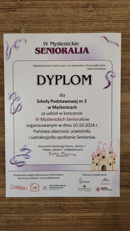 IV MYŚLENICKIE SENIORALIA