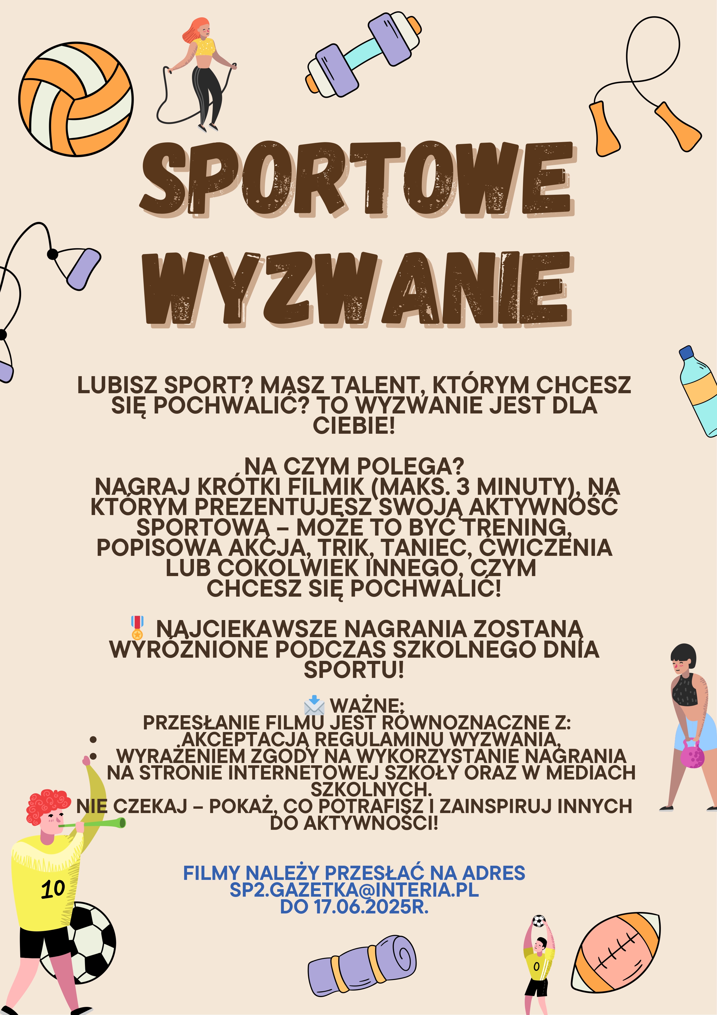 SPORTOWE WYZWANIE