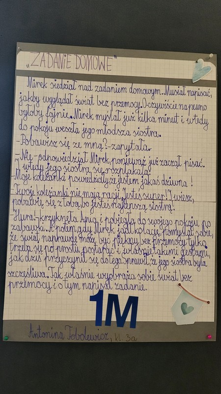TYDZIEŃ PRZECIWDZIAŁANIA PRZEMOCY RÓWIEŚNICZEJ