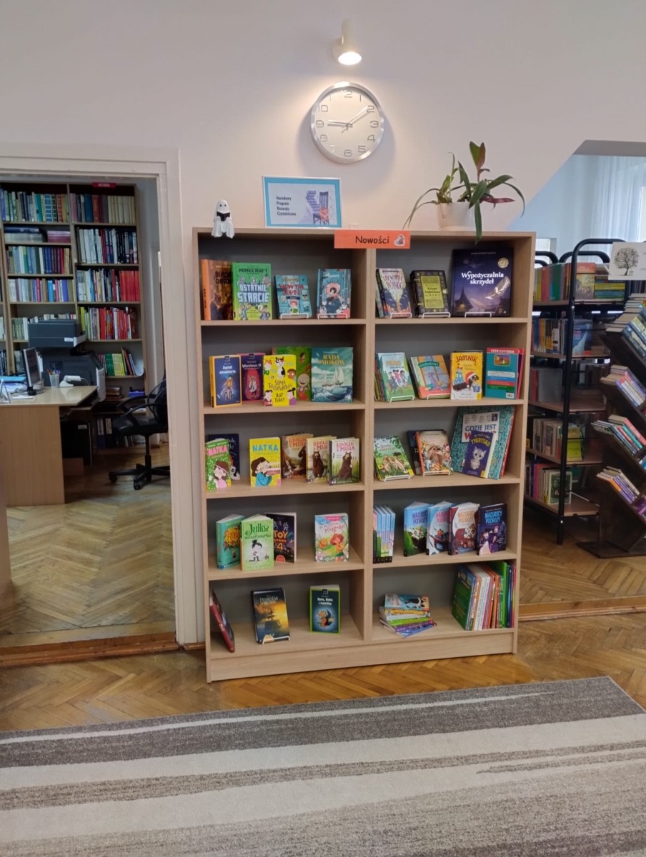 NARODOWY PROGRAM ROZWOJU CZYTELNICTWA – NOWE KSIĄŻKI I NOWA PRZESTRZEŃ BIBLIOTECZNA