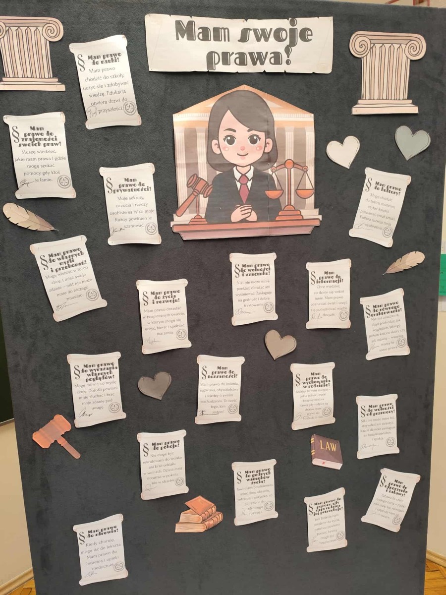 PRAWA DZIECKA, DZIEŃ ŻYCZLIWOŚCI I DZIEŃ POMARAŃCZOWEJ WSTĄŻKI W NASZEJ SZKOLE