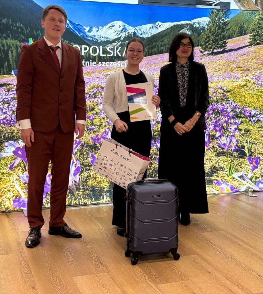 SUKCES NASZEJ UCZENNICY PODCZAS GALI STYPENDYSTÓW WOJEWÓDZTWA MAŁOPOLSKIEGO