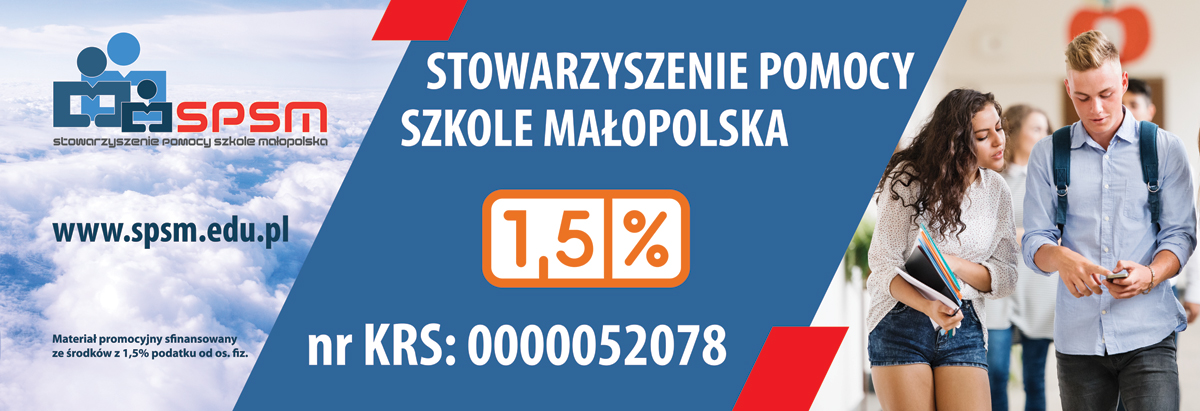 1,5% dla naszej szkoły