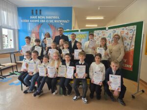 SUKCES UCZNIÓW NASZEJ SZKOŁY W MIEJSKO- GMINNYM KONKURSIE MATEMATYCZNYM