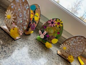 WIELKANOCNE WARSZTATY PLASTYCZNE W KLASIE 3B I 3D - LEKCJA OTWARTA DLA NAUCZYCIELI