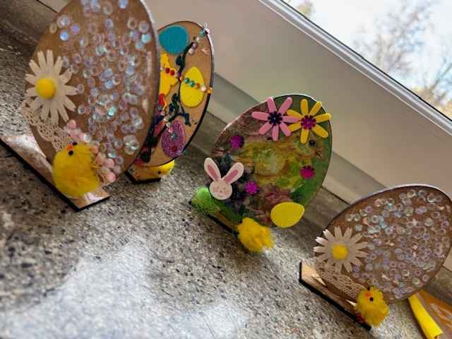 WIELKANOCNE WARSZTATY PLASTYCZNE W KLASIE 3B I 3D - LEKCJA OTWARTA DLA NAUCZYCIELI