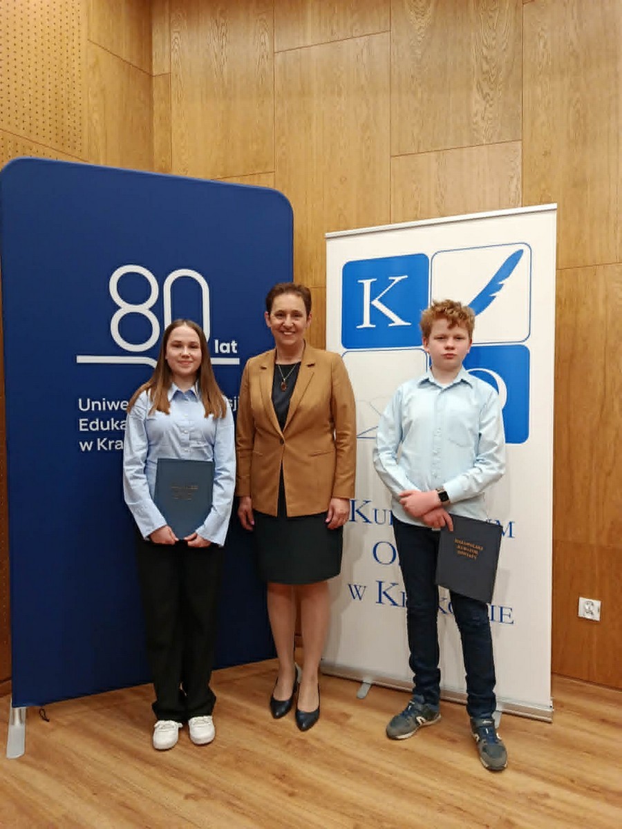 MAMY LAUREATÓW! WIELKI SUKCES JULII I GABRIELA W KONKURSACH KURATORYJNYCH!